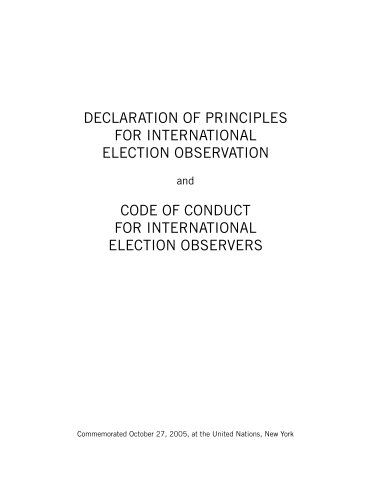 Declaration of Principles EN
