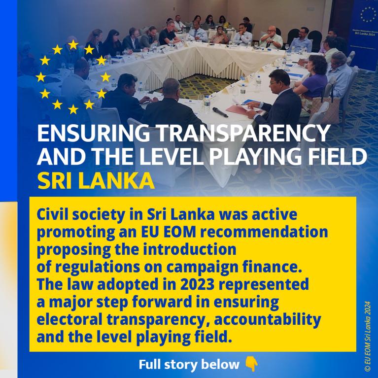 EU EOM STORY 5 - Ensuring transparency and the level playing field SLIDE carousel